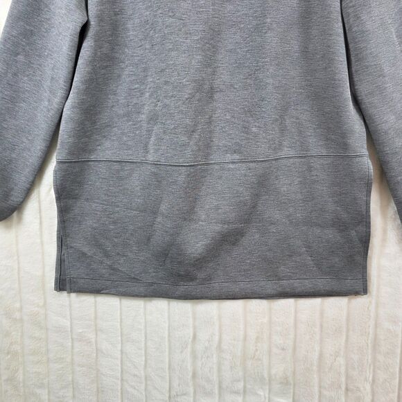 Spanx Women's Sweatshirt Gray Turtleneck tunic soft modal modest Size M - Picture 4 of 11